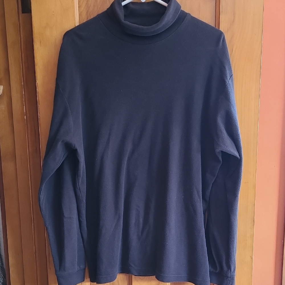 Men's David Taylor Black Turtleneck Sweater